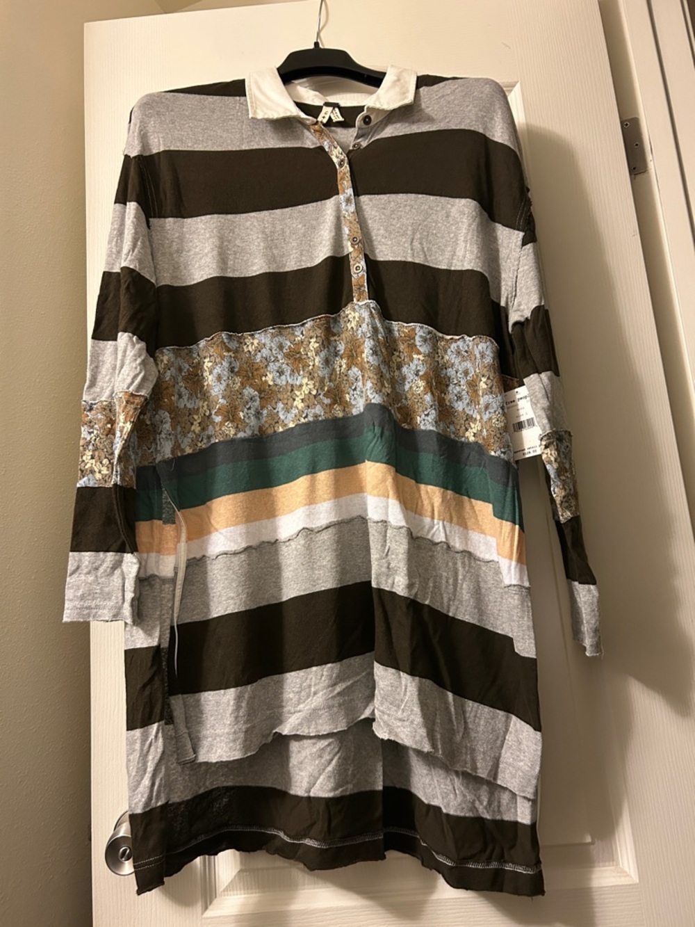 We The Free Eloise Henley Top - Moss - NEW